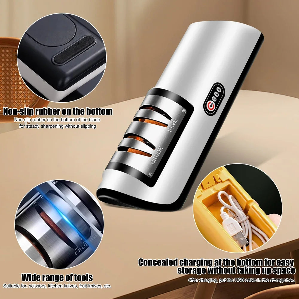 Professional Fully Automatic Handheld Knife Sharpener